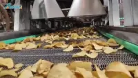 Линия производства картофельных чипсов