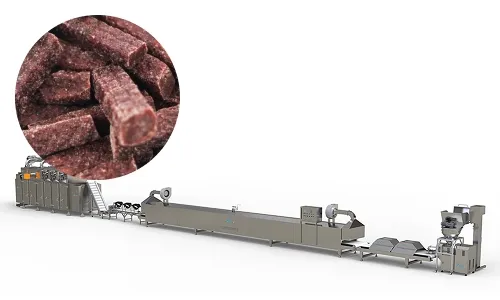 Линия производства мясных лакомств для домашних животных